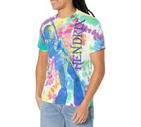 Liquid Blue Unisex-Erwachsene Jimi Hendrix Electric Lady Short Sleeve Tee T-Shirt, Batik, Large