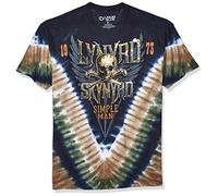 Liquid Blue Unisex-Erwachsene Pink Floyd Breathe Short Sleeve T-Shirt, Batik, X-Groß