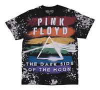 Liquid Blue Unisex-Erwachsene Pink Floyd Spectrum Haavok T-Shirt, Schwarz, XL