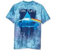 Liquid Blue Unisex-Erwachsene Pink Floyd Spiral Dark Side Kurzarm T-Shirt, Batik, XL