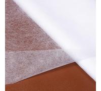 LIQWEI 5 Stück Bügelvlies, 50 x 100 cm Vlieseline zum Aufbügeln Leichtes Bügeleinlage Aufbügeln Schnittstoff Für Nähen Quilten Basteln Schneidern