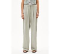 ARMEDANGELS LIRAA LOU WIDELEG - Frauen Loose Fit Hose - grün L seagreen