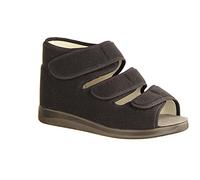 LIROMED 479-Z1 Schwarz - geschlossener Hausschuh - Herrenschuhe Prophylaxe Diabetiker, Schwarz, Gr. 37 EU