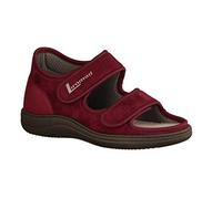 LIROMED 810 Bordo (rot) - geschlossener Hausschuh - Haus - hüttenschuhe Damen Hausschuhe, Rot, Gr. 39 EU