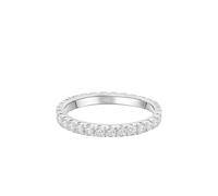 Lisandra Scott Eternity Ring Treasure 925 Sterlingsilber mit Zirkonia Kristall Damenring in Silber, Rosegold und Gold für Damen, Frauen mit Funkelnden Steinen Breit (56, Silber)