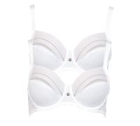 Lisca 2er Pack Bügel BH Alegra 020147 Gr. 80C in White