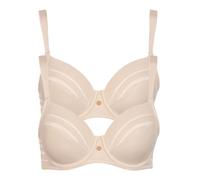 Lisca 2er Pack Bügel BH Alegra 020147 Gr. 90E in Skin