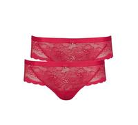 Lisca 2er Pack Damen Brazilian Slip Evelyn 022194 Gr. 42 in red