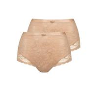 Lisca 2er Pack Damen Taillenslip Evelyn 022195 Gr. 40 in Sweet Almond