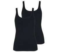 Lisca 2er Pack Damen Trägerhemd Kaia 023370 Gr. XXL in Black