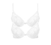 Lisca 2er Pack Push up BH Evelyn 020230 Gr. in White