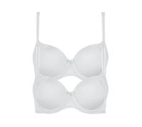 Lisca 2er Pack Schalen BH Evelyn 020228 Gr. 80E in White