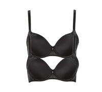 Lisca 2er Pack Schalen BH Evelyn 020228 Gr. 95D in Black