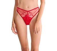 Lisca Brasilslip High-Leg Miracle | Brazilian Butt | sehr hoher Beinausschnitt | Clean-Cut Abschlüsse | 38 Lava red