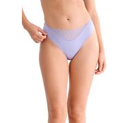 Lisca Brasilslip High-Leg Stella | Brazilian Butt | transparenter Spitzeneinsatz hinten | genähte Abschlüsse | 36 Light Lavander