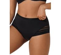 Taillenslip LISCA "Damen Taillenslip Alegra", Damen, Gr. 46, schwarz, Stoff, Obermaterial: 83% Polyamid PA. 17% Elasthan EL., Unterhosen Taillenslip (24852612-46) schwarz