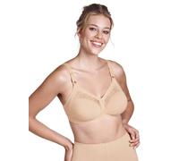 Lisca Damen Klassischer BH Gr. 90D, D, D, hautfarben
