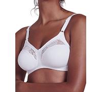 Lisca Damen Klassischer BH Gr. 90D, D, D, weiß