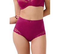 Taillenslip LISCA "Damen Taillenslip Evelyn", Damen, Gr. 42, lila (rose wine), Stoff, Obermaterial: 83% Polyamid PA. 17% Elasthan EL., Unterhosen Taillenslip (93632168-42) rose wine