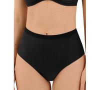 Lisca Hoher Taillenslip Laura Damen 75% Polyamid/25% Elasthan Schwarz Gr. 46