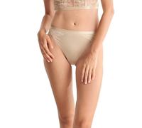 Lisca Italienischer Slip High-Leg Destiny | seitliche Spitzen Details | sehr hoher Beinausschnitt | Kleiner Cut-Out im Rücken | 36 Shiny Wax