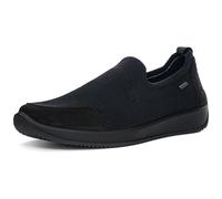 Slip-On Sneaker ARA "LISSABON", Damen, Gr. 8,5 (42,5), schwarz, Microfaser, Textil, unifarben, Schuhe Slip-On Sneaker, Slipper, Sneaker in Komfortweite G (= weit) (69056651-8,5)