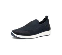 Slip-On Sneaker ARA "LISSABON", Damen, Gr. 8,5 (42,5), blau (dunkelblau), Microfaser, Textil, unifarben, Schuhe Slip-On Sneaker, Slipper, Sneaker in Komfortweite G (= weit) (60748313-8,5)