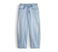 OPUS Damen Barrel | Lissie Bold Barrel Jeans aus Dry Indigo® Mid Rise Light air Blue, 42 L28