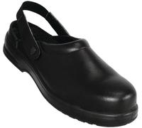 Lites Unisex Sicherheitsclogs schwarz 44