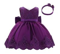 Lito Angels Baby Mädchen Blumenmädchenkleid, 6-12 Monate/74/80