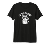 Little Bandit Waschbär Lustiger Tier-Snackdieb Premium T-Shirt