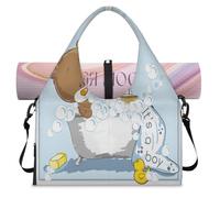 Little Bear Sporttasche für Damen und Herren, Bär, Wochenende, Übernachtungstasche mit Schuhfach, Schultertasche, Gepäcktasche für Yoga, Fitnessstudio, Reisen, farbe, L, Taschen-Organizer