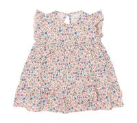 Little Dutch Baby Kleid ärmellos - für Mädchen - mit Rüschen und Blumenmuster - Fairy Garden - Meadow Flowers - rosa (Gr. 80)