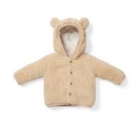 Little Dutch CL24092111 Jacke Teddyfell - Newborn Winter Sand (Gr. 74)