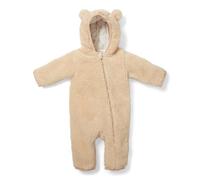 Little Dutch CL24094012 Overall/Strampler Teddyfell - Newborn Winter sand (Gr. 50/56)