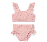 Little Dutch CL25038751 Bikini mit Volants/Rüschen - Sunny Flowers Blush (Gr. 62/68)