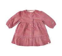 Little Dutch CL25095003 Kleid langärmlig Cord Rouge - Fairy Garden Altrosa (Gr. 86)