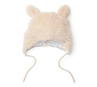 Little Dutch CL38823121 Mütze Bunny Teddyfell Winter beige (Gr. 1/0-12 Monate)