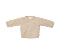 Little Dutch gestrickte Wickelweste Newborn Naturals Gr. 56 - Soft Beige