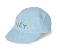 Little Dutch Kinder Cap - Verstellbare Kinderkappe - Sommer Schirmmütze - für Babys Kleinkinder Jungen - Forest Friends - Denim Blue - blau (Gr. 48)
