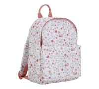 Little Dutch Kinderrucksack - Kindergartentasche - Kindergartenrucksack - mit Brustgurt - für Kinder Mädchen - Kindergarten - Feen - Fairy Garden - weiß/rosa (8 Liter)