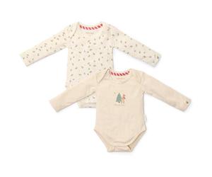 Little Dutch Langarmbody Little Christmas - 2er-Pack 62/68