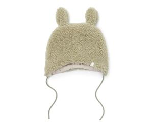 Little Dutch Mütze Babymütze Teddy Winter Baby (Gr. 3-9 Monate) Soft Green - Newborn