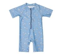 Little Dutch Schwimmanzug Badeanzug Kurzarm Baby Junge dunkelblau (Gr. 62/68) - Sailors Bay