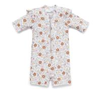 Little Dutch Schwimmanzug Badeanzug mit Rüschen Kurzarm Baby Mädchen (Gr. 74/80) - Blumen/Vintage Little Flowers