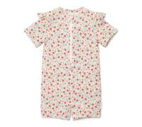 Little Dutch Schwimmanzug Badeanzug mit Rüschen Kurzarm Kleinkind Mädchen (Gr. 86/92) - Sunny Flowers