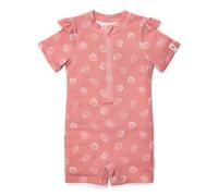 Little Dutch Schwimmanzug Badeanzug mit Rüschen Kurzarm Kleinkind Mädchen pink (Gr. 86/92) - Ocean Treasures