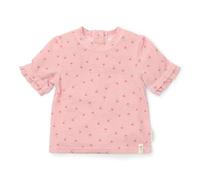 Little Dutch Schwimmshirt Badeshirt mit Rüschen Kurzarm Kleinkind Mädchen Blush (Gr. 86/92) - Sunny Flowers