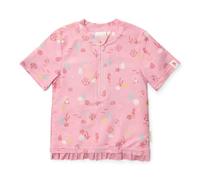 Little Dutch Schwimmshirt Badeshirt mit Rüschen Kurzarm rosa Kleinkind Mädchen (Gr. 74/80) - Ocean Treasures