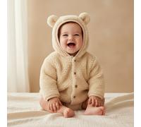 Little Dutch Teddy-Jacke Baby Bunny Sand - 62